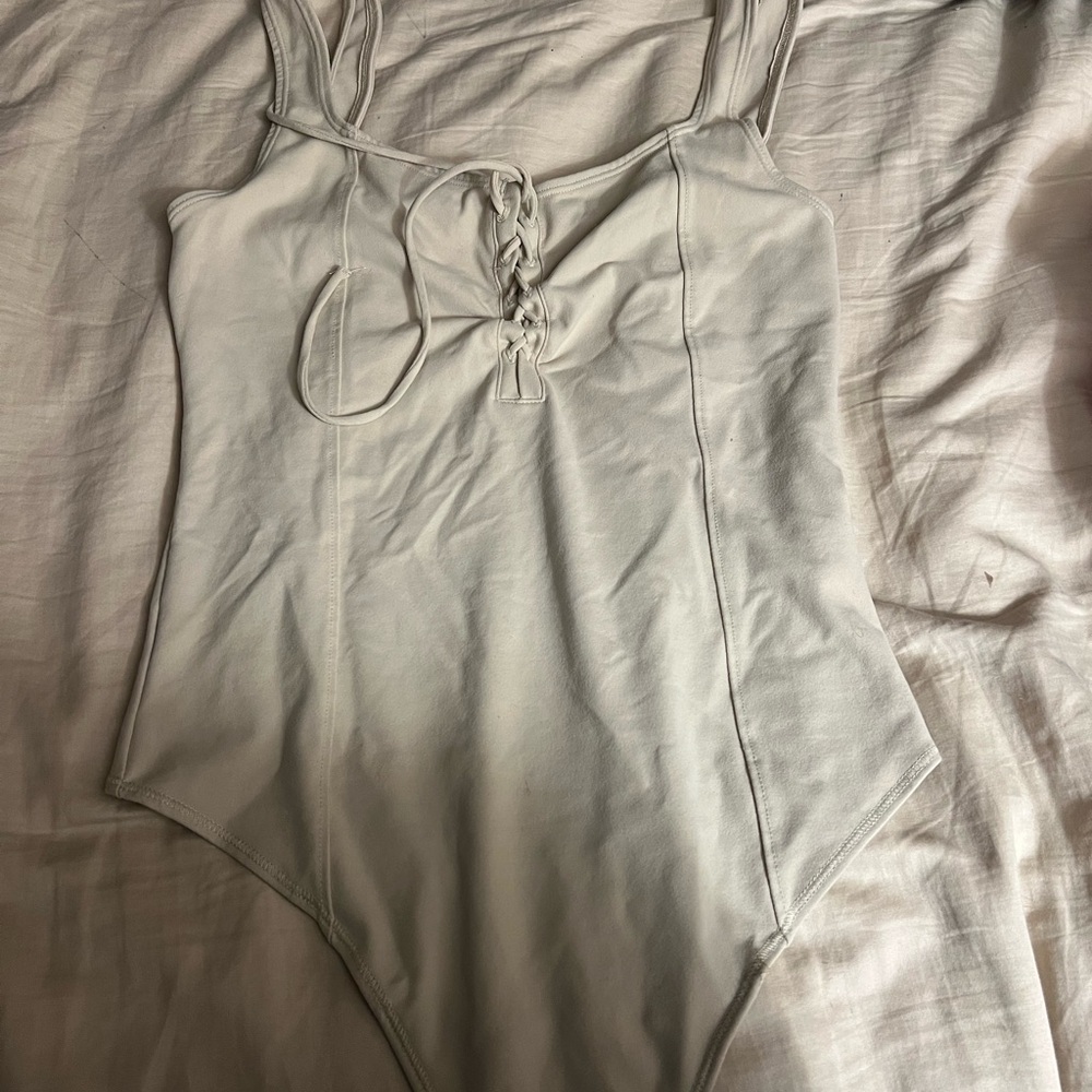Abercrombie & Fitch Cream Bodysuit